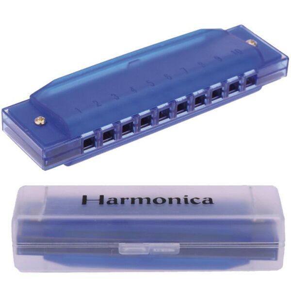 Bee Happy Harp Blue Armonica Do-C envío gratis