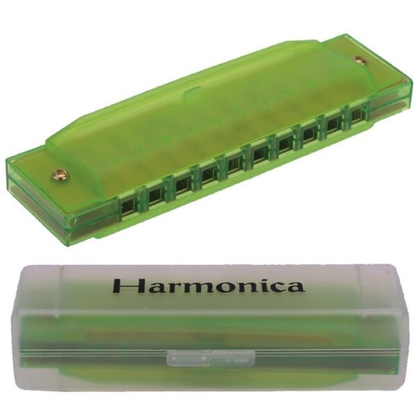 Bee Happy Harp Green Armonica Do-C envío gratis