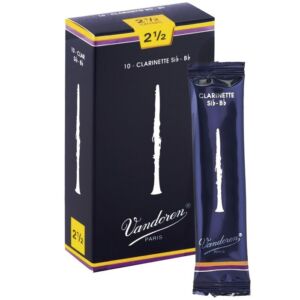 Vandoren CR1025 en Sib grosor 2,5 Caja 10 Cañas para clarinete envío gratis