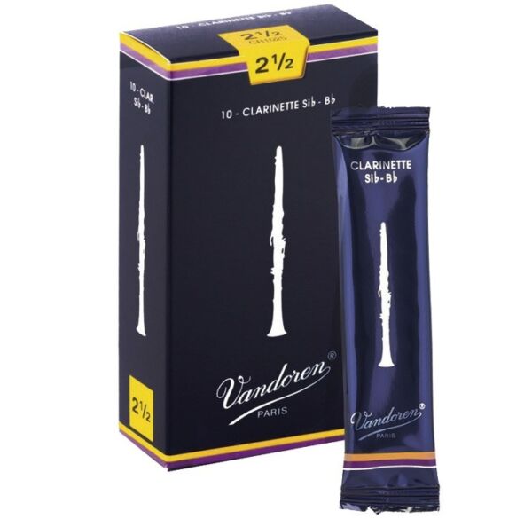 Vandoren CR1025 en Sib grosor 2,5 Caja 10 Cañas para clarinete envío gratis
