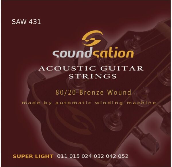 Soundsation SAW431 3 packs Cuerdas guitarra acústica envio gratis