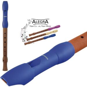 Flauta dulce Hohner ALEGRA boquilla azul envio gratis