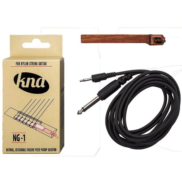 Pastilla acústica para guitarra española KNA NG-1 envio gratis