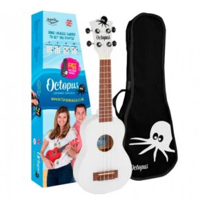Octopus UK-205 WH Ukelele soprano blanco envio gratis
