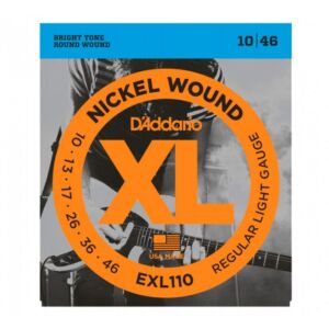 D’addario EXL110 (10-46) cuerdas guitarra electrica  envio gratis