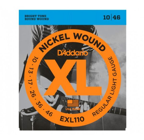 Cuerdas guitarra electrica D'addario EXL110 envio gratis