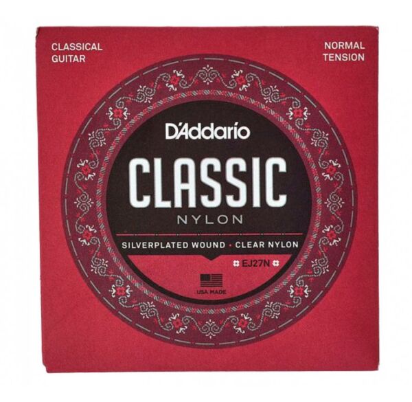 Cuerdas guitarra clasica D'addario EJ-27N envío gratis
