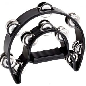 Rockstar HMT01BK Pandereta media luna envio gratis
