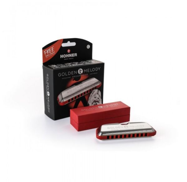 Hohner Golden Melody Progressive Do-C Armonica envío gratis