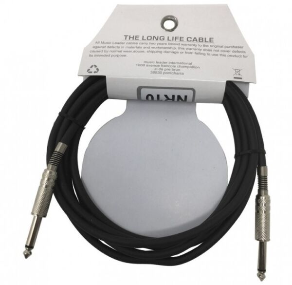 MLI NR-10 Cable jack jack intrumento 3m envio gratis