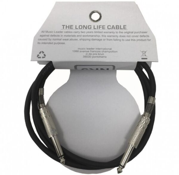 MLI NR-05 Cable jack jack intrumento 1.5m envio gratis