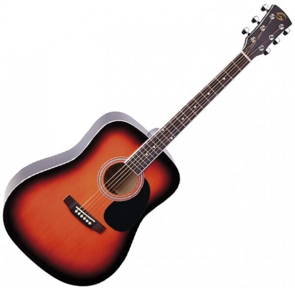 Soundsation Yellowstone DN-SB Guitarra acustica sunburst envío gratis