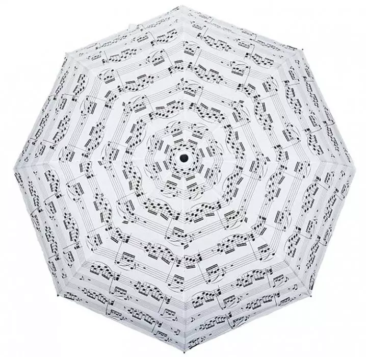 Paraguas notas musicales A Gift Republic U2001 envio gratis