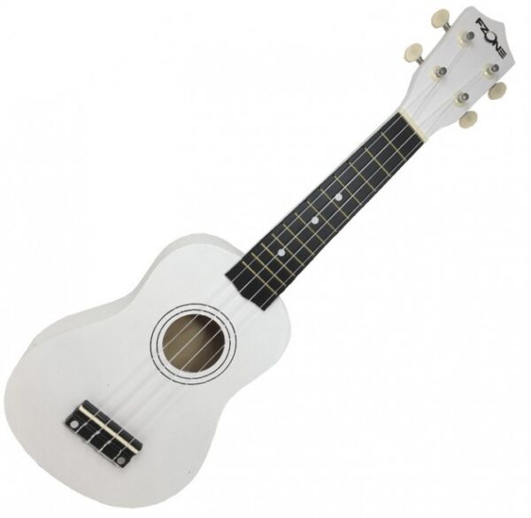 Fzone UK-02S WH Ukelele soprano blanco envío gratis