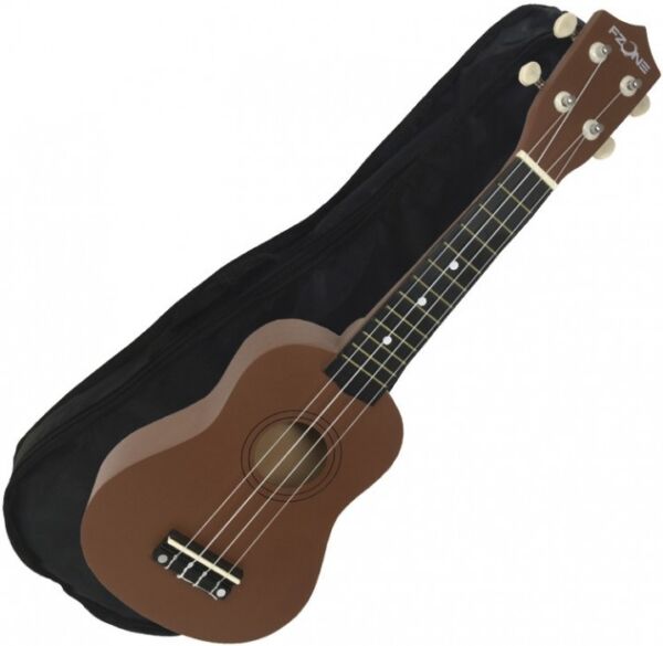Fzone UK-02SB CH Ukelele soprano con funda marron envío gratis
