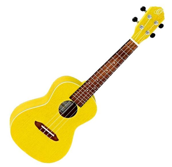 Ortega RUSUN Ukelele concierto color amarillo envío gratis