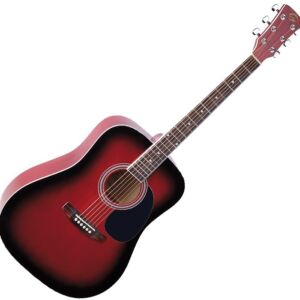 Soundsation Yellowstone DN-RDS Guitarra acustica roja envío gratis