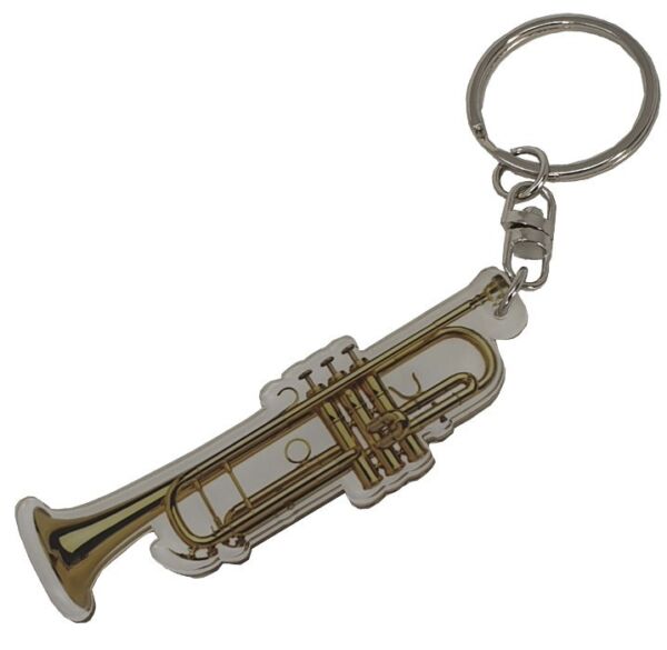 Llavero trompeta Legends ACI-8065 acrílico envío gratis correos