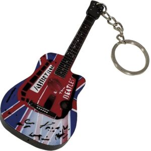 Llavero guitarra The Beatles Legend EGK-1150 madera envío gratis correos