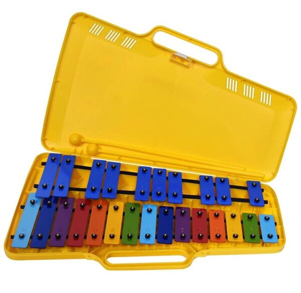 carrillon angel AG-25N3 (AX-25N3) 25 notas color amarillo envio gratis