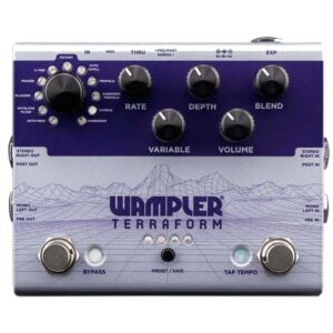 Wampler Terraform modulation Pedal de guitarra modulador envío gratis