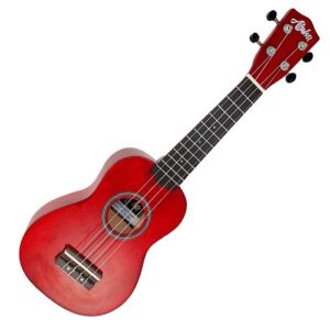 Aloha UK-250 RD Ukelele soprano color rojo envio gratis
