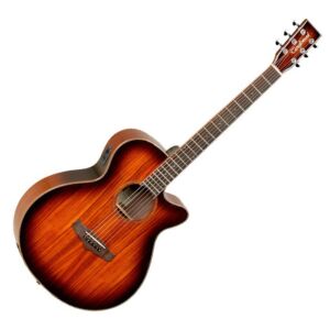 Tanglewood TW4KOA Guitarra electroacústica Super Folk Cutaway envío gratis