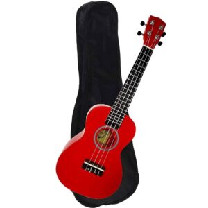 Aloha UK-210F RD Ukelele concierto negro con funda envio gratis