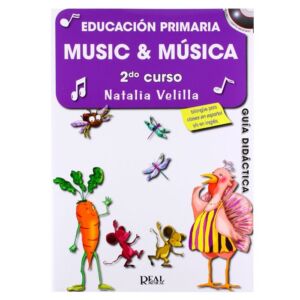 Metodo «Music & Música 2» Profesor de Natalia Velilla envío gratis