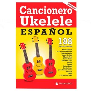 Cancionero Ukelele español Volonte MB685 envío gratis