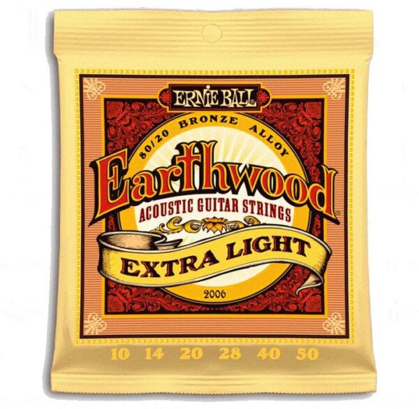 Ernie Ball 2006 Extra Light Juego de cuerdas guitarra acustica envío gratis