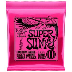 Ernie Ball 2223 Super Slinky Cuerdas guitarra electrica envío gratis