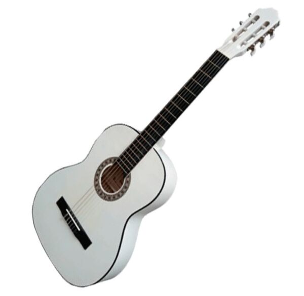 Rocio 10 R10WH blanca guitarra española envío gratis