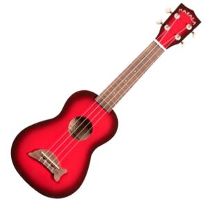 Makala sombreado delfín rojo ukelele Soprano  envío gratis