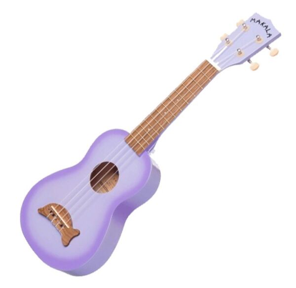 Makala sombreado delfín morado ukelele Soprano envío gratis