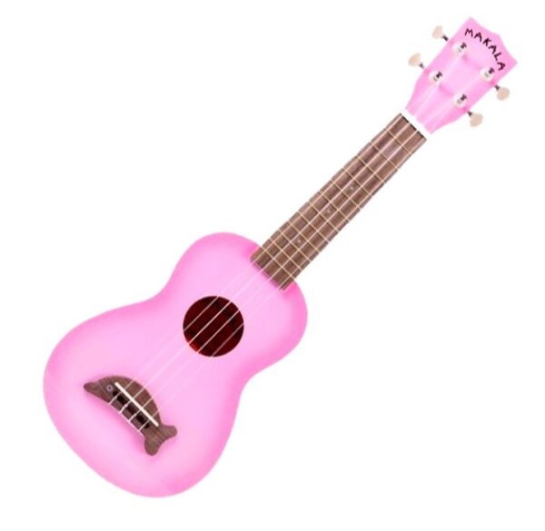 Makala sombreado delfín rosa Ukelele Soprano envío gratis