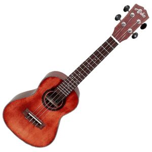 Aloha SK-2432-RD Ukelele concerto color rojo ambar vintage envío gratis