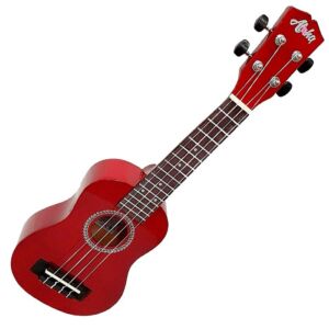 Aloha SK2100 RD Ukelele soprano color rojo envío gratis