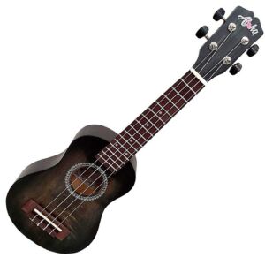 Aloha SK-2100A BK Ukelele soprano color negro envío gratis
