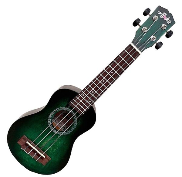 Aloha SK-2100A BL Ukelele soprano color azul envío gratis