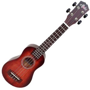 Aloha SK-2100A RD Ukelele soprano color ambar envío gratis