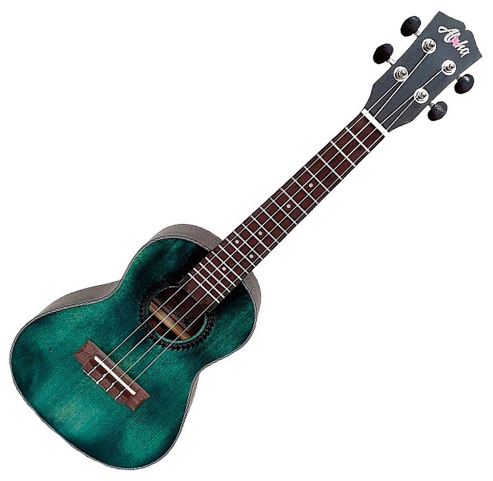 Aloha SK-2432-BL Ukelele concerto color mineral blue vintage envío gratis