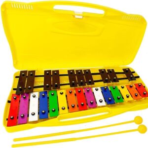 Carrillon metalofono ROCKSTAR AX25N cromático 25 teclas colores