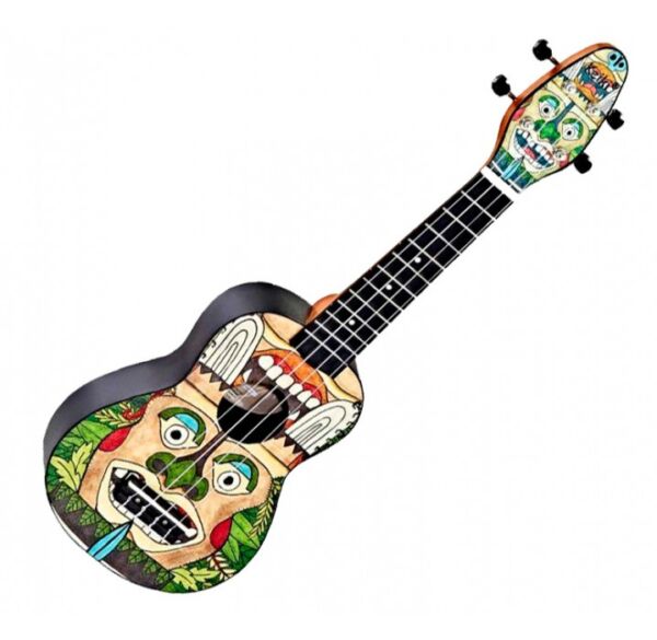 Pack Ukelele soprano Keiki K2-TM Totem
