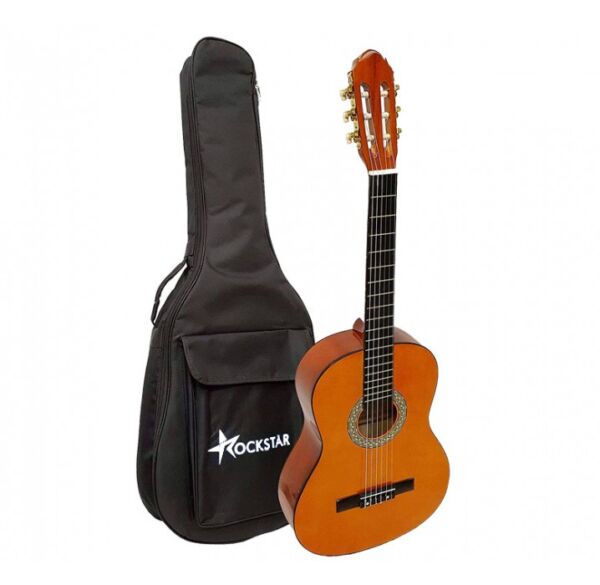 Guitarra española clasica Romanza con funda envio gratis