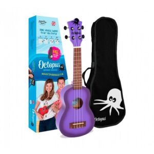 Octopus UK-205PUB Ukelele soprano purpura burst envío gratis