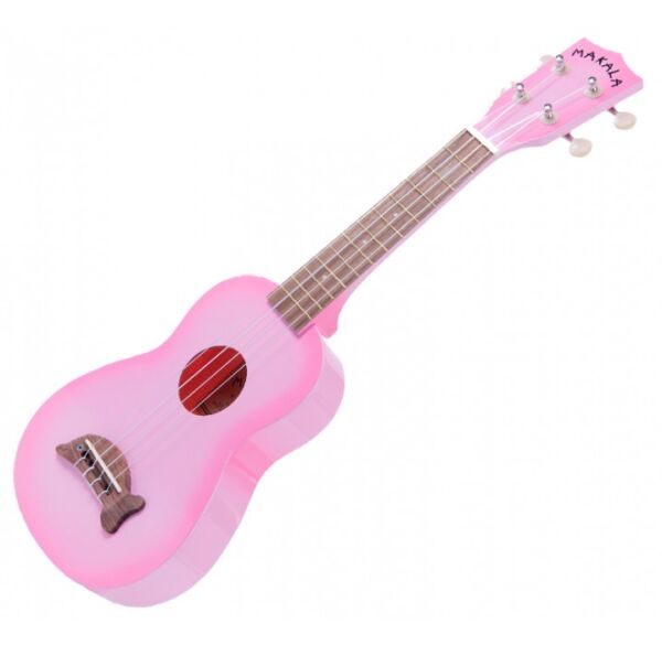 Ukelele Soprano Makala sombreado delfín rosa envío gratis