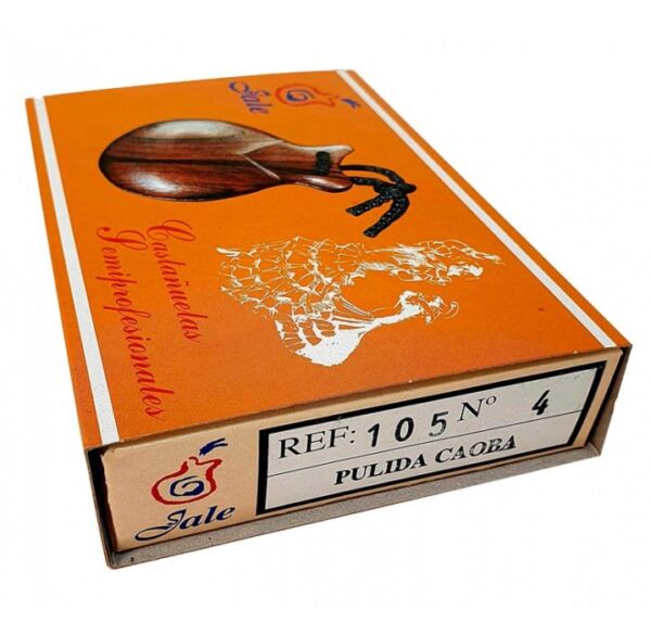 Castañuelas Jale Pulida Caoba 1054 Nº4 envío gratis