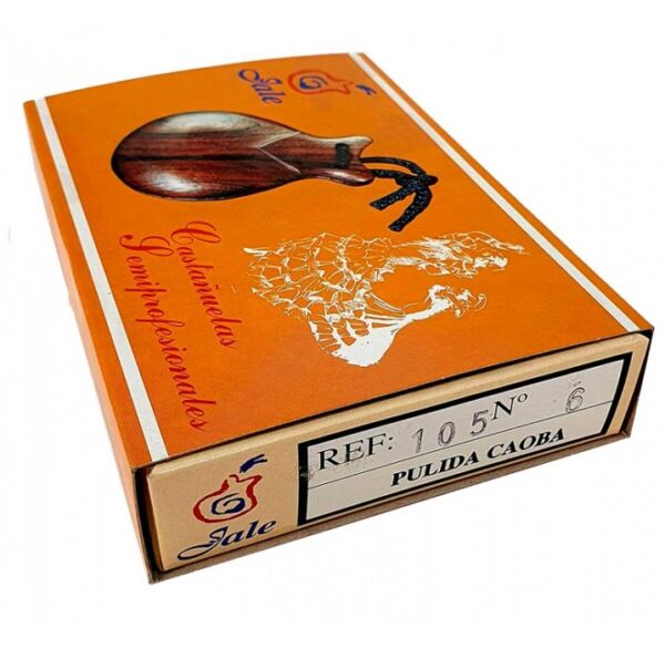 Castañuelas Jale Pulida Caoba 1054 Nº6 envío gratis