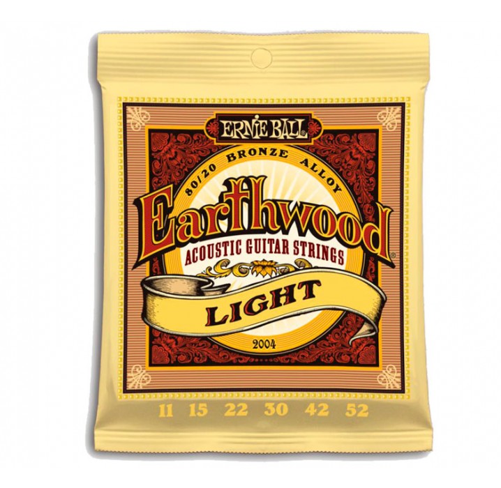 Juego de cuerdas guitarra acustica Ernie Ball 2004 Light envío gratis